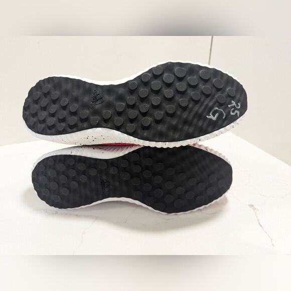New adidas Alphabounce Vivid Red/Black sock running sneakers shoes men's size 7 - Picture 6 of 14